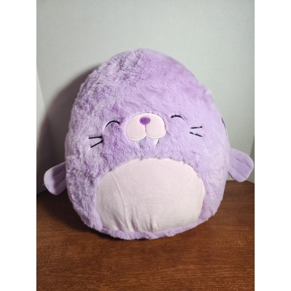 Squishmallows Other - Squishmallows 12" Fuzz-A-Mallow Winnie The Walrus